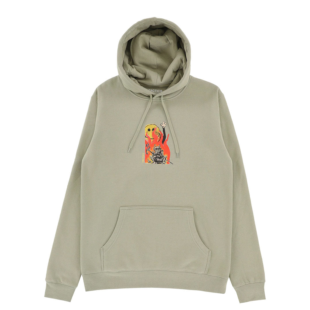 TACTICS（タクティクス）| LOVE TO ALL THE PEOPLE EVERYWH HOODIE / SAGE | スノーボード・スケートボードのTACTICS JAPAN