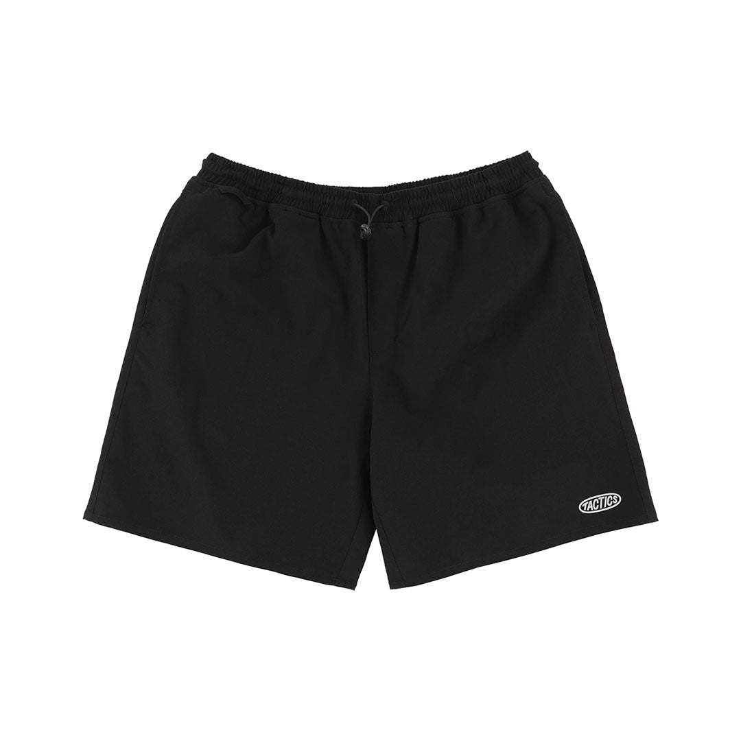 【KIDS】YOUTH OVAL LOGO HYBRID SHORT / BLACK
