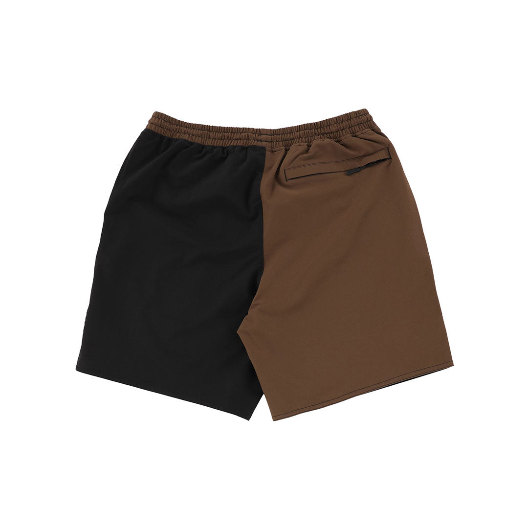 TACTICS（タクティクス）| OVAL LOGO HYBRID SHORT / BLACK BWORN ASYM | スノーボード・スケートボードのTACTICS JAPAN