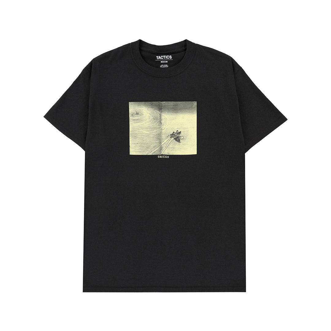 TACTICS（タクティクス）| PADDLE IN T-SHIRT / BLACK | スノーボード・スケートボードのTACTICS JAPAN
