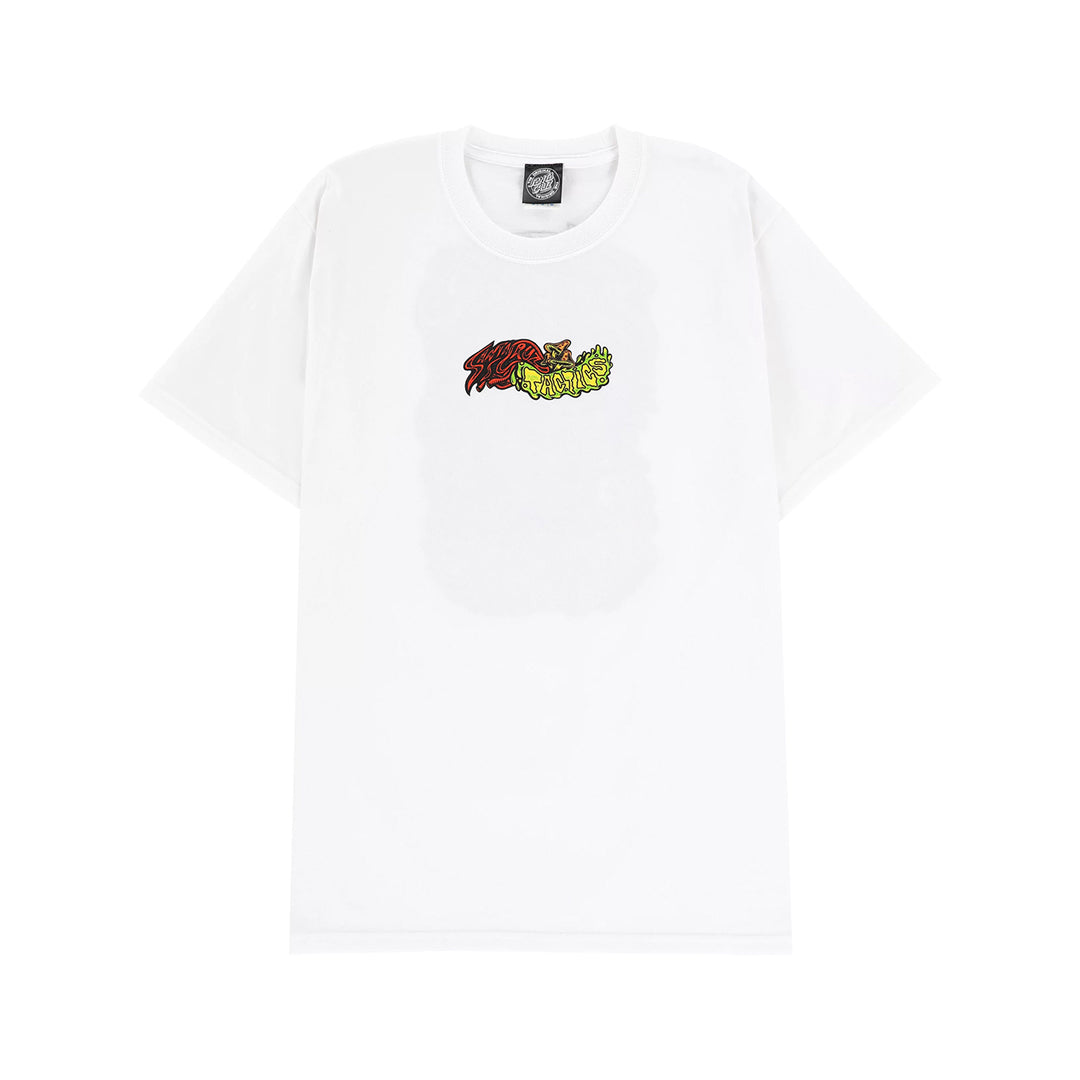 SANTA CRUZ SKATEBOARDS（サンタ クルーズ スケートボード）| SANTA CRUZ SCREAMING HAND TACTICS T-SHIRT / WHITE | スノーボード・スケートボードのTACTICS JAPAN