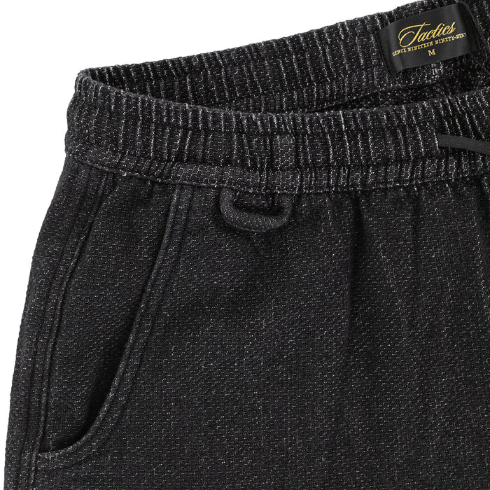 TACTICS（タクティクス）| SASHIKO WAVE SHORTS / BLACK | スノーボード・スケートボードのTACTICS JAPAN
