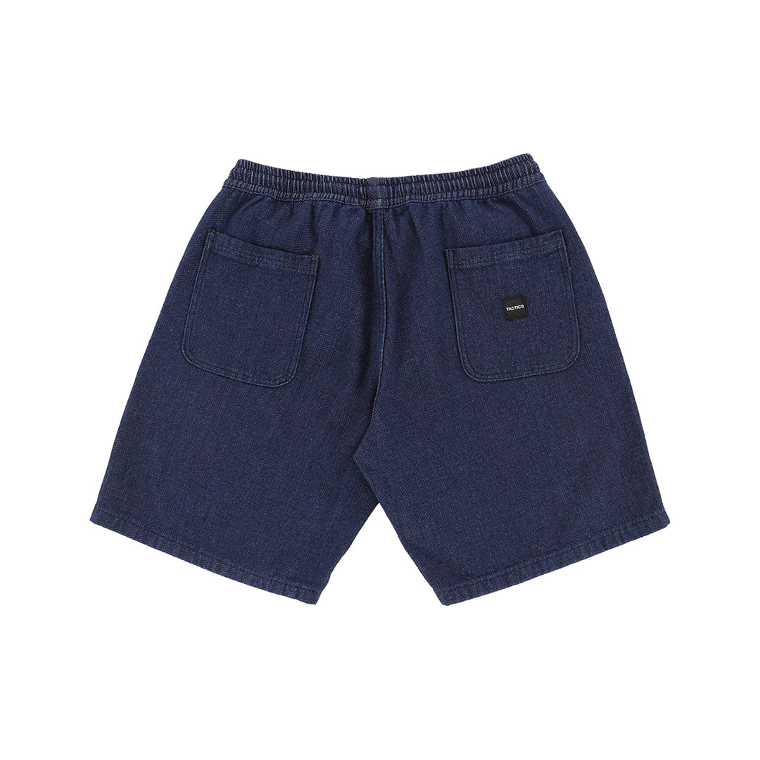 TACTICS（タクティクス）| SASHIKO WAVE SHORTS / DARK INDIGO | スノーボード・スケートボードのTACTICS JAPAN