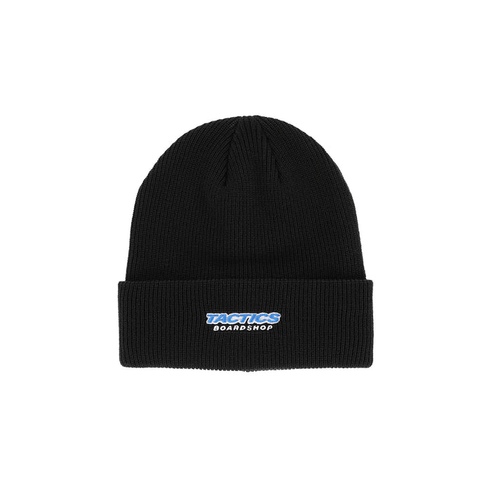 Throwback Logo Beanie / BLACK