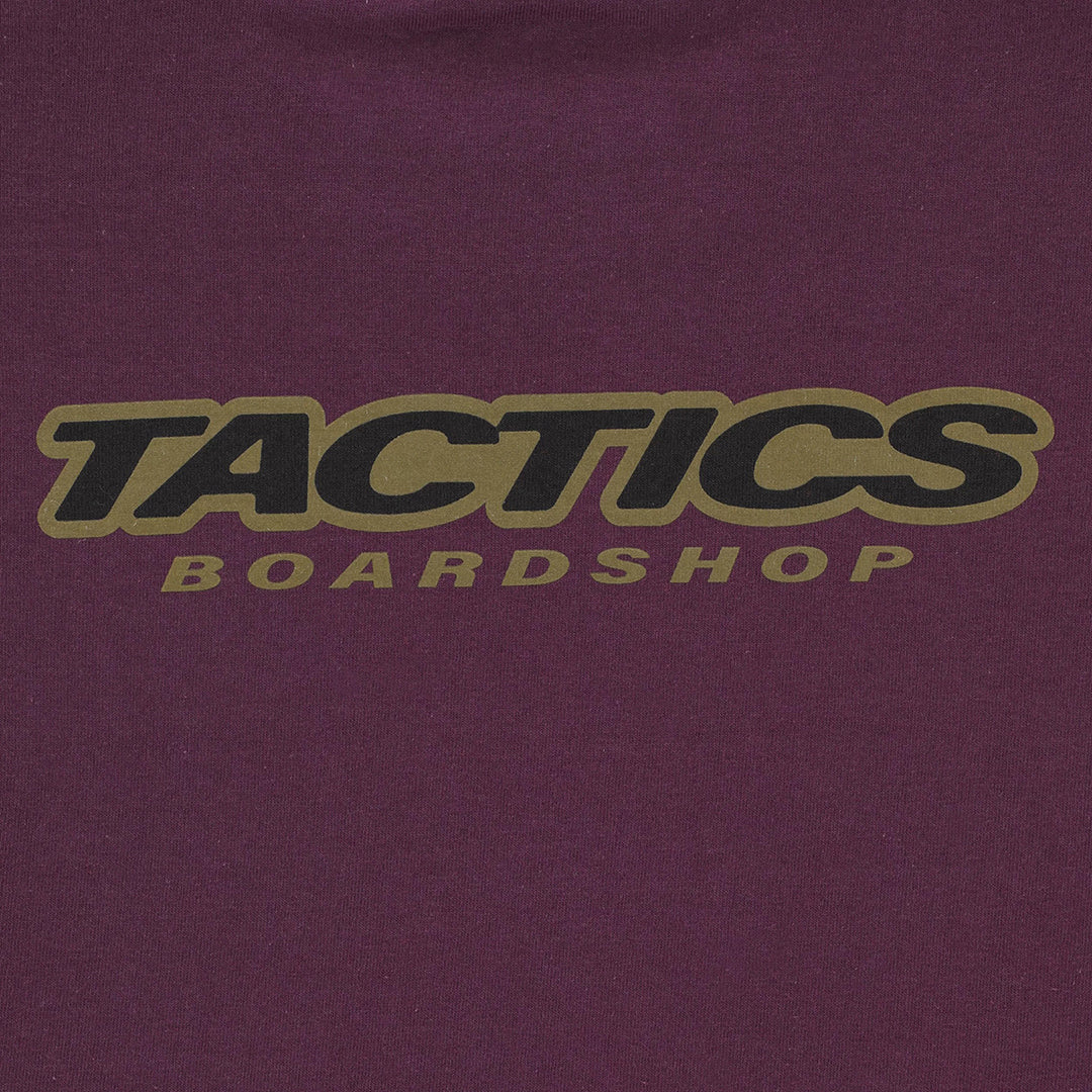 TACTICS（タクティクス）| THROWBACK LOGO T-SHIRT / DUSK | スノーボード・スケートボードのTACTICS JAPAN