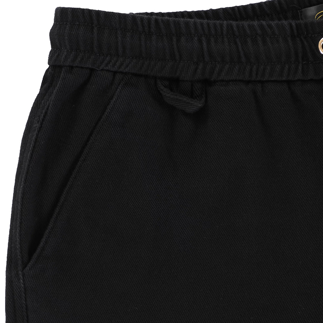 TACTICS（タクティクス）| TRADEMARK WASHED TWILL SHORTS / WASHED BLACK | スノーボード・スケートボードのTACTICS JAPAN