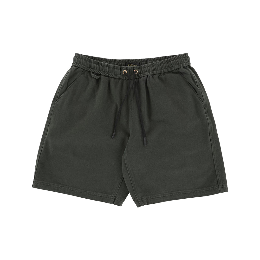 TACTICS（タクティクス）| TRADEMARK WASHED TWILL SHORTS / WASHED FOREST | スノーボード・スケートボードのTACTICS JAPAN