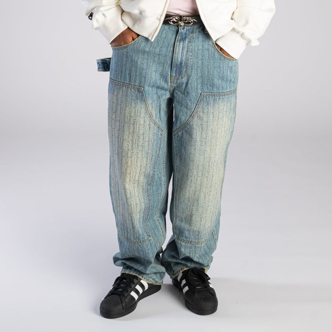 STINGWATER（スティングウォーター）| SCRIPT JEANS / VINTAGE BLUE | スノーボード・スケートボードのTACTICS JAPAN
